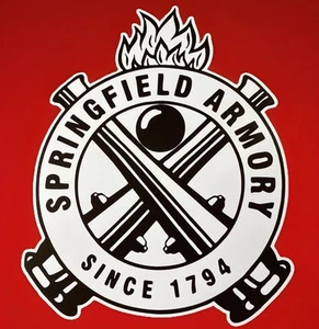 🔥LRG 5” SPRINGFIELD ARMORY Sticker Gun Firearms Decal Ammo Can Toolbox Car Safe - Picture 1 of 4