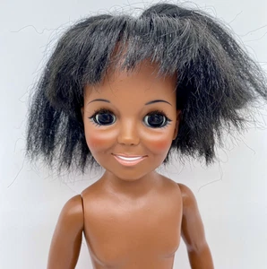 Vintage 1969 Ideal African American AA CRISSY Doll Growing Hair Works 18” - Picture 1 of 15