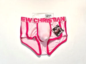 Andrew Christian - Size S Sport Modal Boxer Briefs/Trunks  - Pink/Fuchsia - Picture 1 of 11