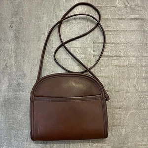 Bolso Bandolera Vintage COACH 9017 Abbie Tostado Marrón Chocolate Mini Cartera Raro - Imagen 1 de 14