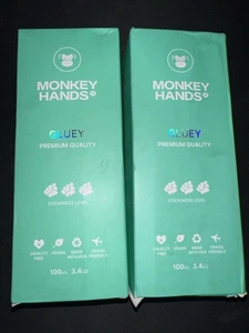 2 empuñaduras adhesivas selladas Monkey Hands para Pole Fitness, etc., 100 ml cada una - Imagen 1 de 2