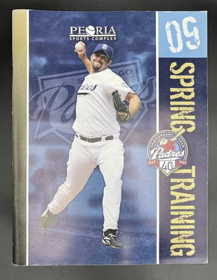 San Diego Padres Magazine Spring Training 2009 Peoria Sports Complex - Image 1 of 4