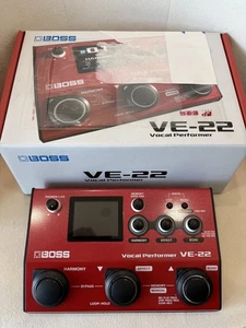 BOSS VE-22 Vocal Performer Effects Processor Looper Harmonizer Pedal Near Mint - Picture 1 of 9