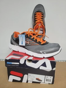Zapatos para correr Fila Beyond Coolmax 1HR18047-054 gris naranja para hombre talla 12 - Imagen 1 de 5