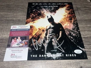 Christian Bale Signed 8x10 Photo Hollywood Batman Dark Knight JSA Auth #5 - Picture 1 of 1