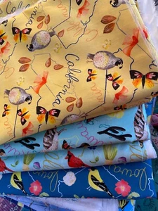 Nature State Baumwollstoff Auswahl vom Fat Quarter - Bild 1 von 11