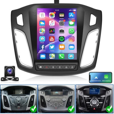 For Ford Focus 2012-2018 Android 15 Apple Carplay Car Stereo Radio GPS Navi WIFI - Image 1 of 4
