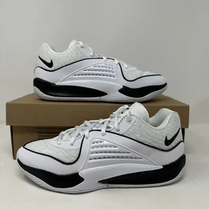 Sneakers Nike KD 16 TB da uomo bianche nere taglia 7 DZ2927-100 Kevin Durant - Foto 1 di 9