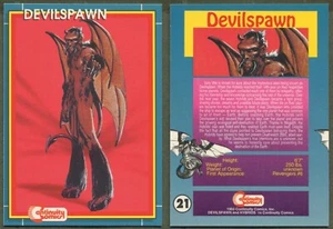 1993 Continuity Comics Promos - #21 Devilspawn (Promo) - Picture 1 of 1