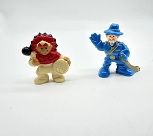 Lincoln Logs Western Frontier Native American Soldier Replacement Pieces - Picture 1 of 13
