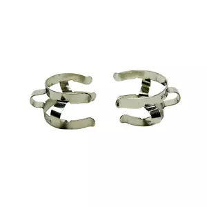 24#, Metall Stahl Clip, Keck Klemme, für 24/29, 24/40 Glas Boden Verbindung, 2 Stück/Posten - Bild 1 von 8