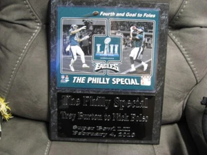 Philly Special Eagles Super Bowl LII plaque - New Lower Pricing!! - Picture 1 of 1