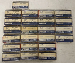 Lot Of 23 SPRAGUE BULPLATE VERTICAL INTEGRATORS #F86 - Picture 1 of 10