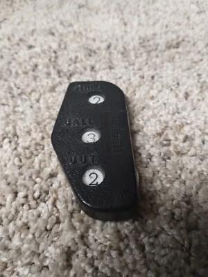 Contador de béisbol Regeng talla 3 en color negro  Foto 1 de 4