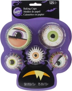 Wilton Mixed Baking Cups on Monster Backer Card - Picture 1 of 1