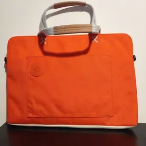 "Borsa per laptop imbottita arancione originale GOLLA custodia custodia in tela G1704 fino a 16" - Foto 1 di 10