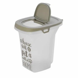 Dog Cat Pet Food Container Plastic Storage Bin Airtight Seal 6L Capacity - Picture 1 of 2