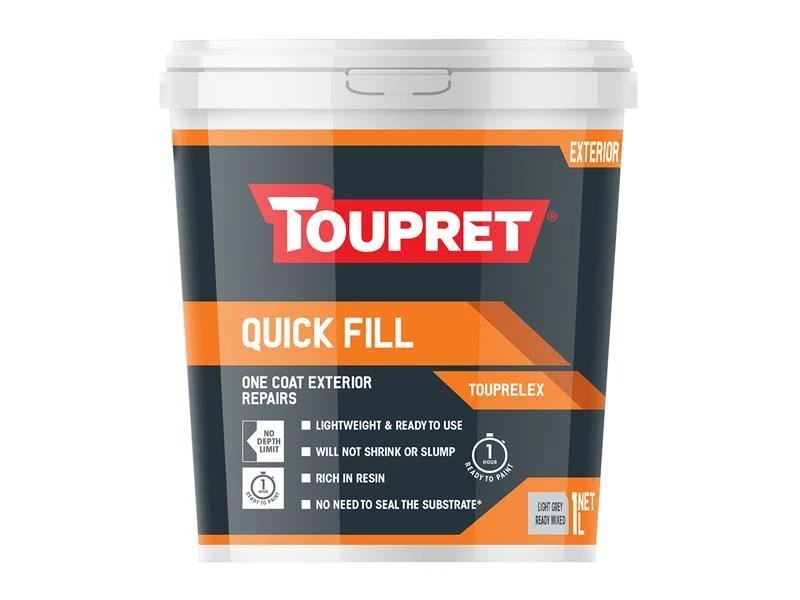 Toupret - Remplissage rapide (extérieur) 1 litre - Photo 1/1