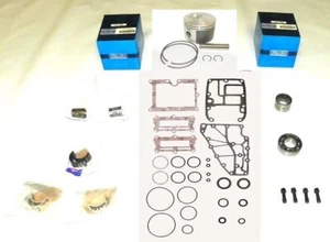 Powerhead Rebuild Kit for Johnson Evinrude 2 Cyl 3.600  40 50 55 60 HP STD 04-17 - Foto 1 di 1