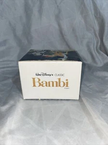 Walt Disney Coffee Mug Classic Bambi Cup with Box Vintage - Picture 1 of 6