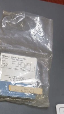 Analog Devices 3B16-CUSTOM Strain Gage Input Module NEW SEALED BAG FREE SHIP - Image 1 of 4