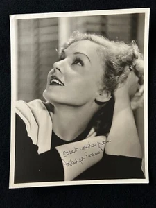 Madge Evans Signed/Autographed Photograph 10" x 8" actress Sepia in Color - Picture 1 of 5