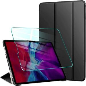 [2 in 1] Slim Smart Case Cover for iPad Pro 11 2021/2020 & Tempered Glass Pro