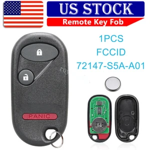 For 2001 2002 2003 2004 2005 Honda Civic EX Remote Control Key Fob NHVWB1U523 - Foto 1 di 8