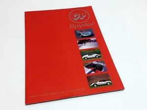 GP 1998 Folleto británico de Spyder Porsche - Imagen 1 de 2