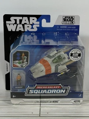 Star Wars Micro Galaxy Squadron Serie 9 Ezra Bridger's A-Wing Chase 1 de 10.000 Foto 1 de 4