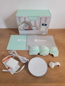 Owlet Smart Sock 2 0-18 Months Heart Rate and Oxygen Monitor App Discontinued - Picture 1 of 14