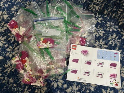 LEGO 50x Brand Store Exclusive Build Friends Heart Box Valentine READ DESCRIPTIO - Image 1 of 2
