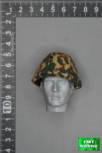1:6 Scale UJINDOU UD9049 Russian Airborne Troops - Metal SSH68 Helmet w/ Cover - Picture 1 of 4
