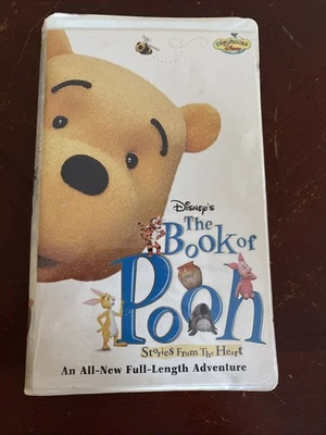 Book of Pooh: Stories from the Heart VHS Disney Clamshell Foto 1 de 3