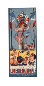 POULBOT. Marque page LOTERIE NATIONALE. Qui n'a pas gagné, va gagner. TBE (X60) - Imagen 1 de 1