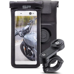Universal Motorcycle Cell Phone Holder With Handlebar Mount - Picture 1 of 4