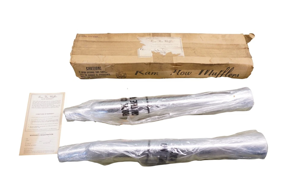 Silenciadores de escape de flujo Ram Honda Cx500 Cx 500 nuevo *E2641 2  Foto 1 de 4