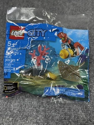 LEGO City 30370 Oven Diver Polybag 22pcs National Geographic Explorers 2020 NIP - Image 1 of 4