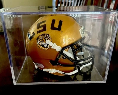 DARIUS GUICE LSU SCHUTT AUTO’D MINI-HELMET JSA COA🔥🔥🔥 - Image 1 of 4