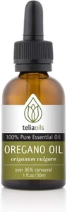Teliaoils Olio di Origano 100% Biologico - Super Forza Oltre 86% Carvacrolo -... - Foto 1 di 8