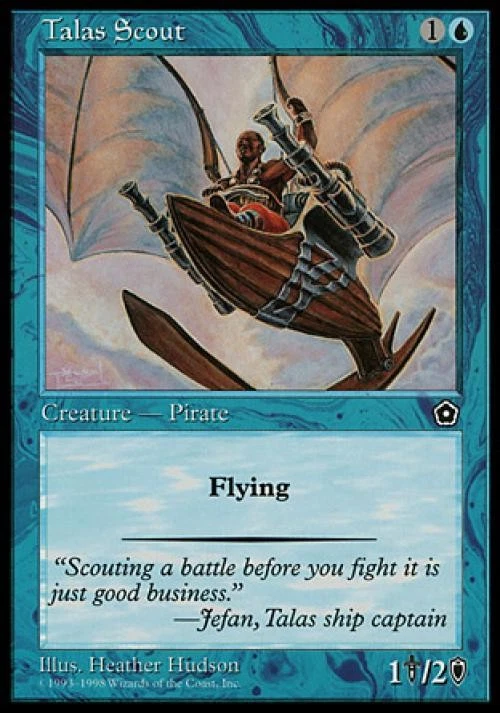 Talas Scout - Medium Play MTG Portal Second Age - Image 1 of 1