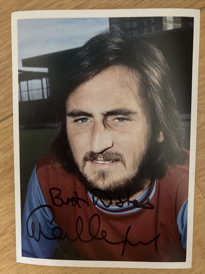 Frank Lampard Snr WHU West Ham Hand Signed 7x5 bordered photo Autograph - Image 1 of 1