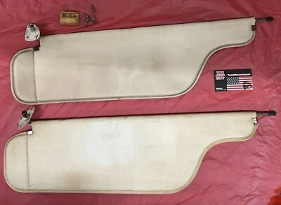 Jeep J10 1974-87 parasoles y herrajes crema Foto 1 de 4