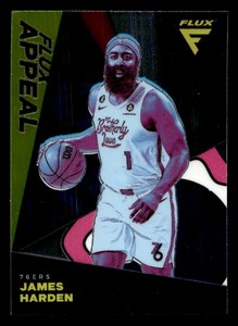 2022-23 Panini Flux #6 James Harden Flux Appeal Insert