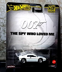 Mattel Hot Wheels Premium Pop Culture Lotus Esprit S1 - 007 (HXD63) - New & Original Box - Picture 1 of 4