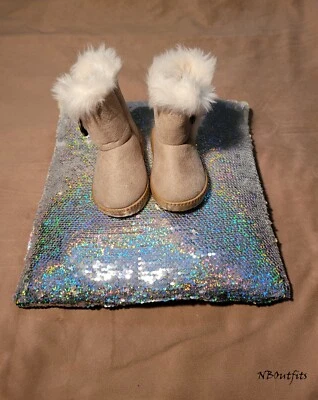 Botas Beige Talla 2T Foto 1 de 4