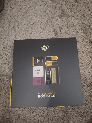 CREP PROTECT Ultimate Caja de Cuidado de Zapatos Limpiador de Zapatos Borrador Toallitas Cepillo NUEVO Foto 1 de 4