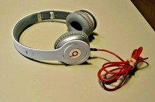 Beats by Dr. Dre Solo HD Monster  Headphones (White/Red)
