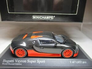 Minichamps 1/43 Bugatti Veyron Super Sport World Record 2010 Limited (400110840)