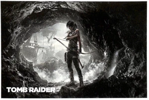 Tomb Raider Postcard Promotional Post Card Lara Croft Square Enix - Bild 1 von 2